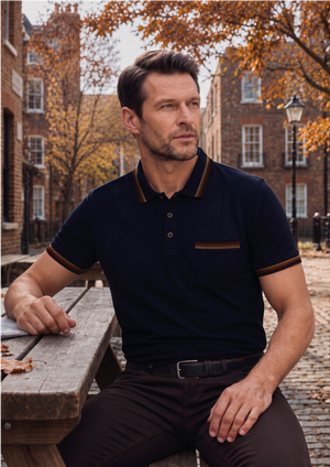 Tempest Navy Polo