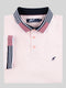 Regular Fit Oslo Pale Pink Cotton Jersey Polo