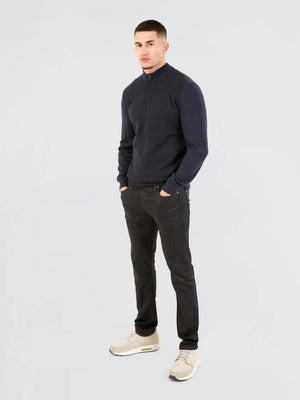 navy-funnel-neck-long-sleeve-knit-menswear