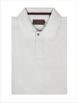 Quake White Polo