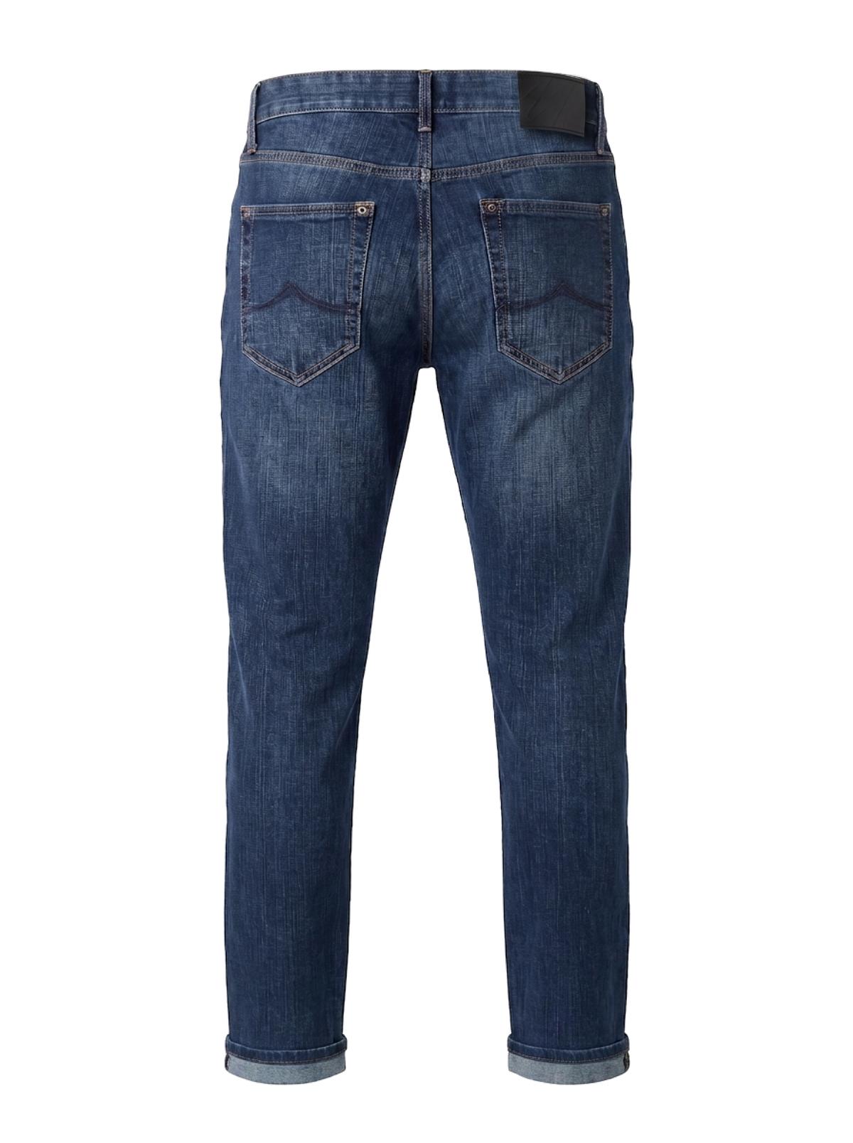 Straight Fit Raider Selvedge Dark Rigid Denim