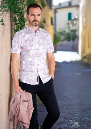 Seti White & Pink S/S Shirt