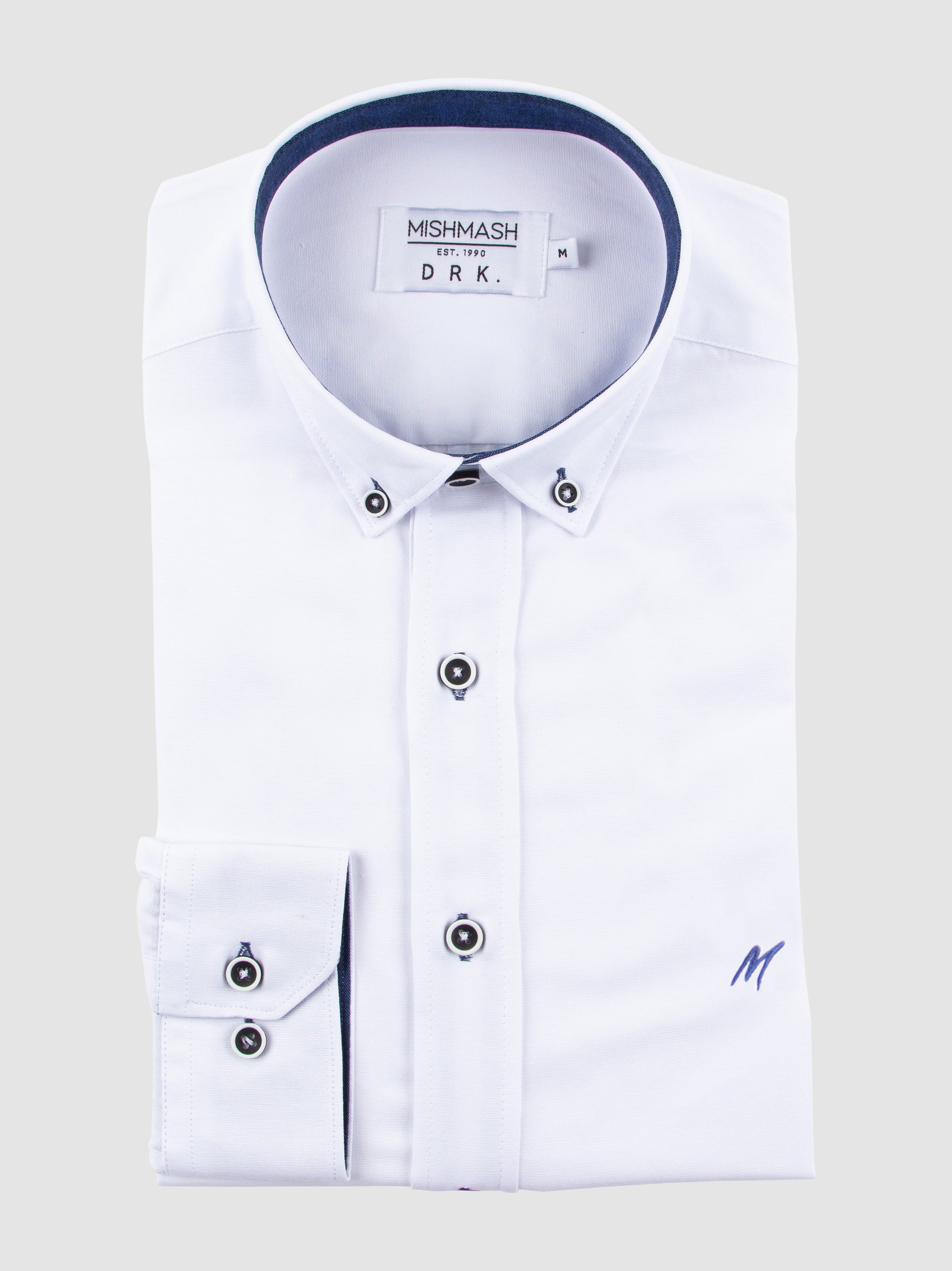 Regular Fit Summit White Oxford Long Sleeve Shirt