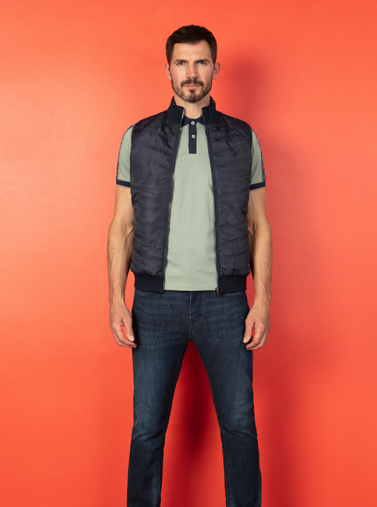 Perimeter Navy Gilet