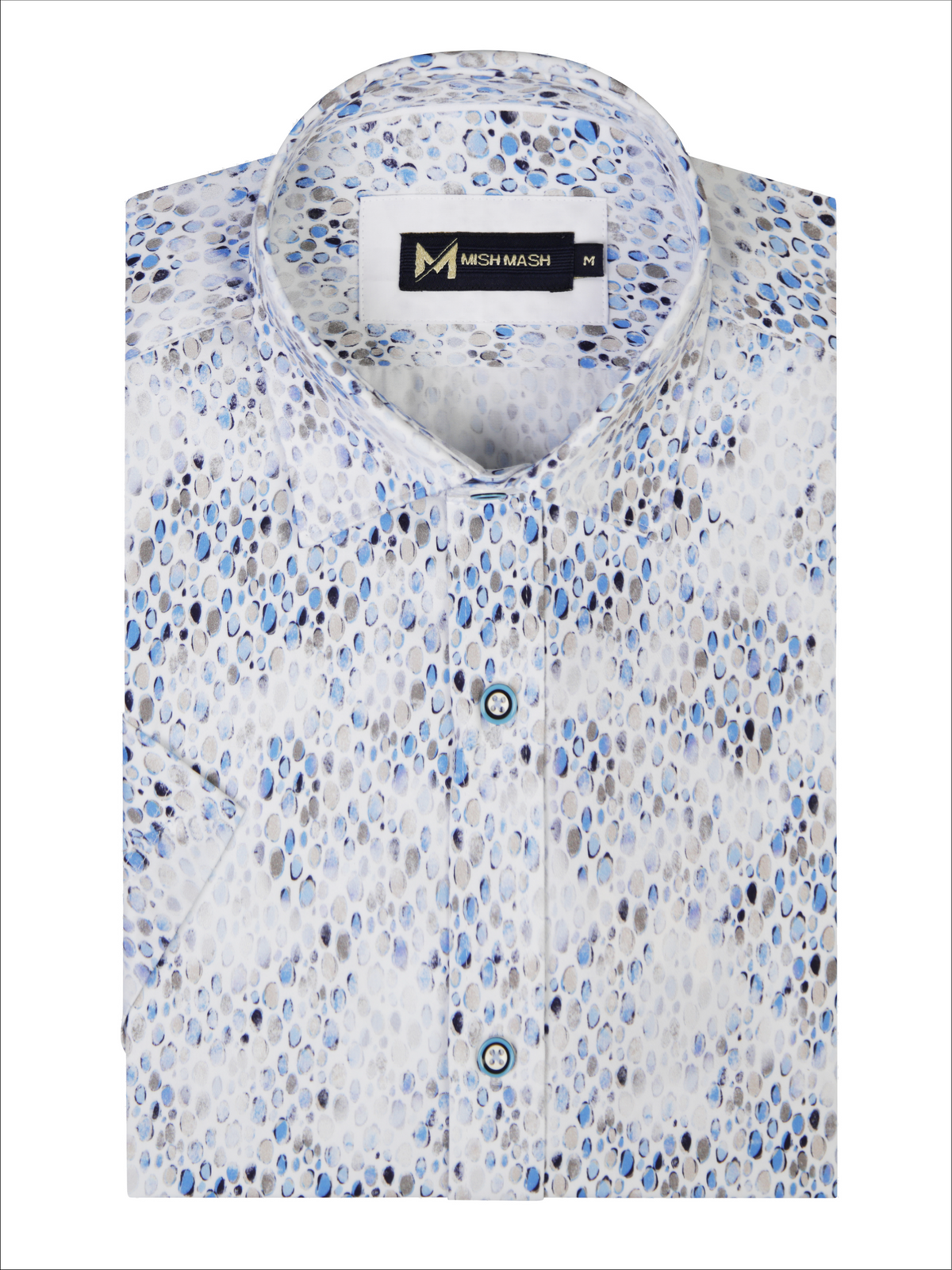 Seti White & Blue S/S Shirt