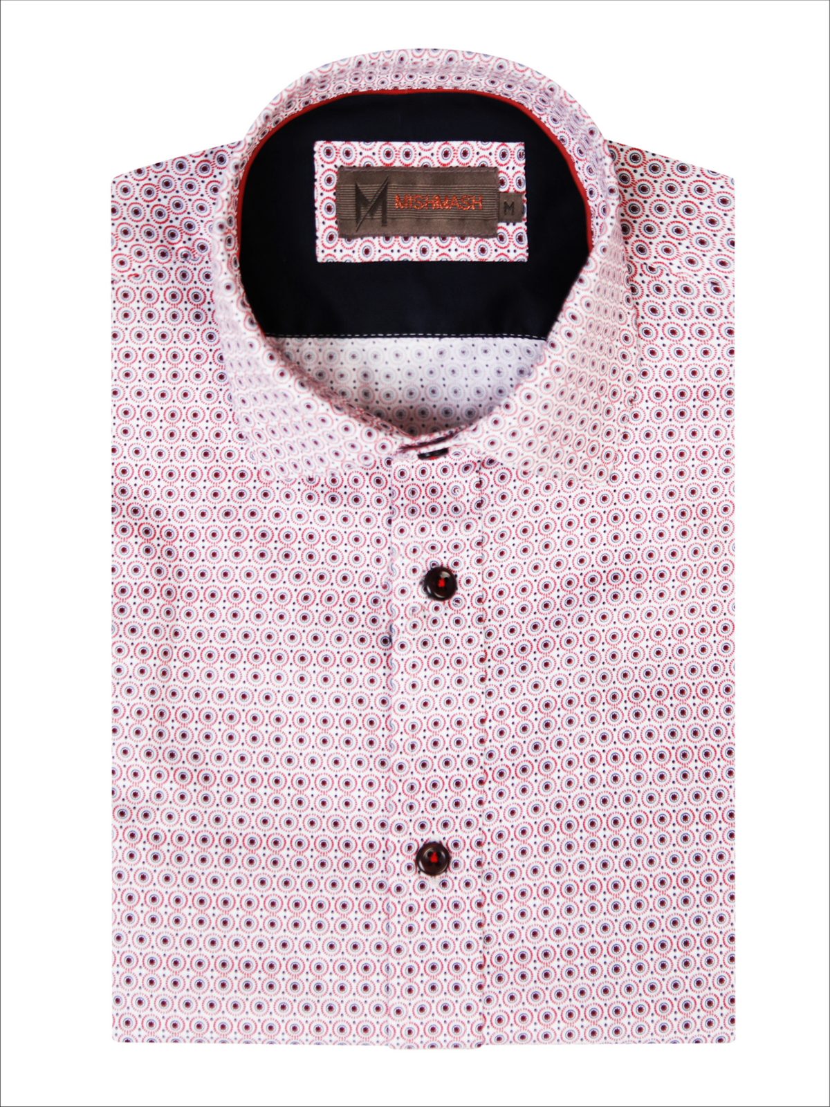 Sol White & Red S/S Shirt