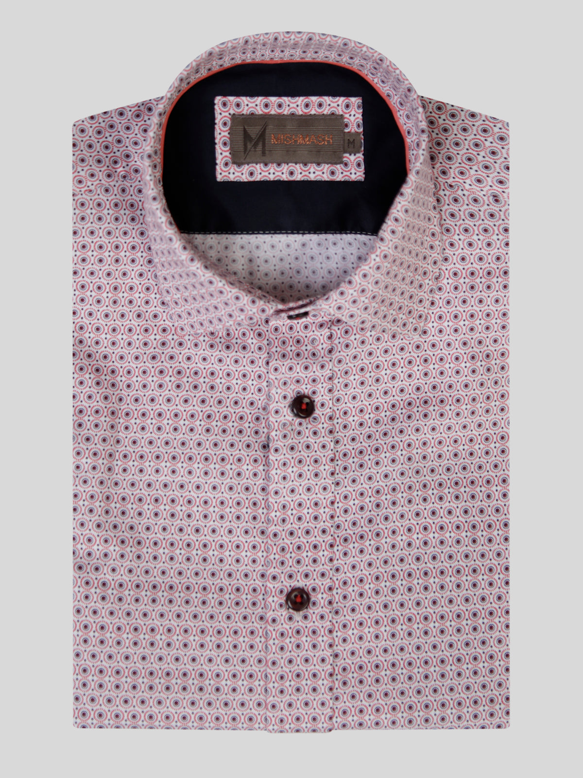 Sol White & Red S/S Shirt