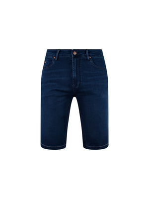 High Stretch Paul Blue Azure Denim Jean Shorts