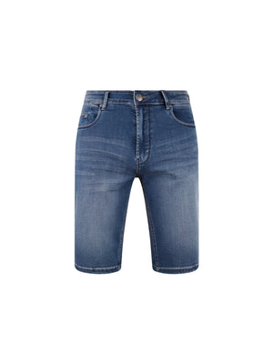 High Stretch Paul Light Denim Jean Shorts