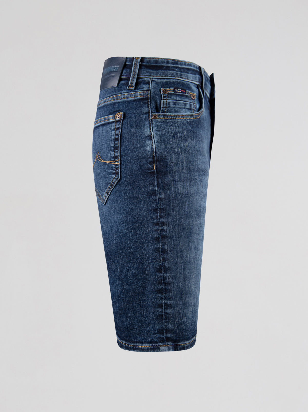 Flex Active Mid Denim Short