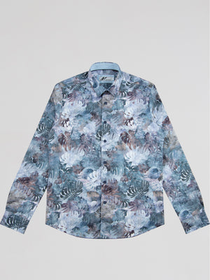 Tourist Sky Blue Long Sleeve Shirt