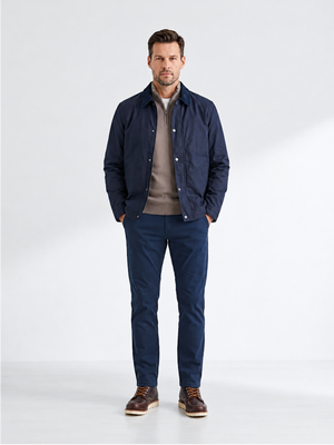 Pineward Navy Wax Jacket