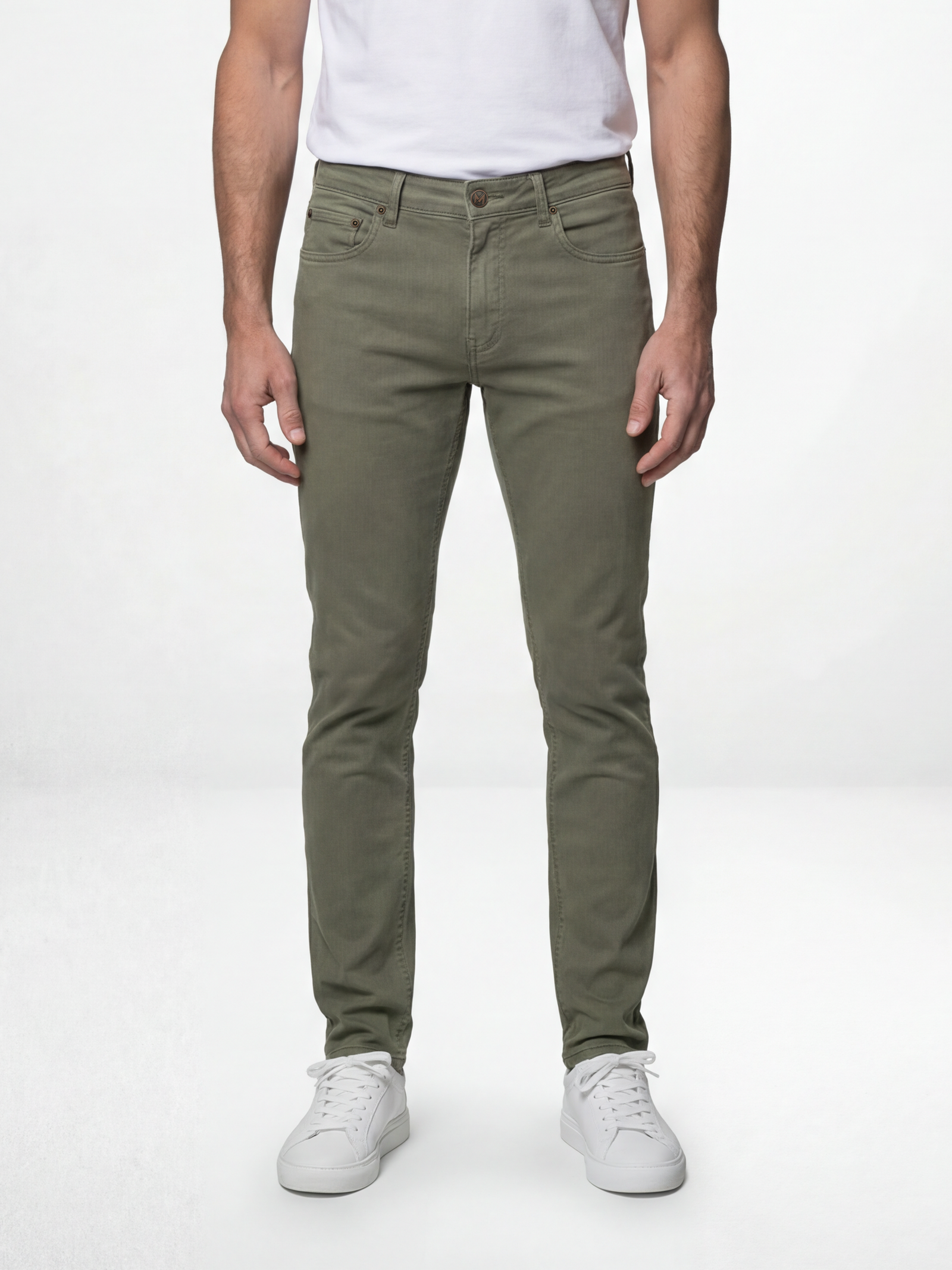 Tapered Fit Glacier Desert Sage Denim