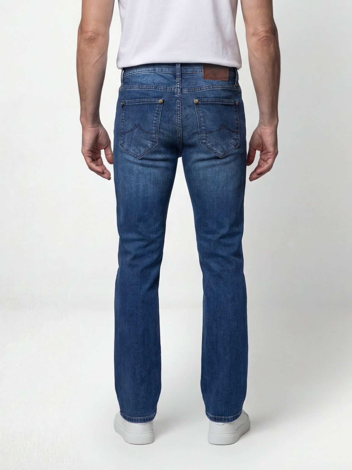 Bootcut (Flare) Seltzer Blue Black Denim