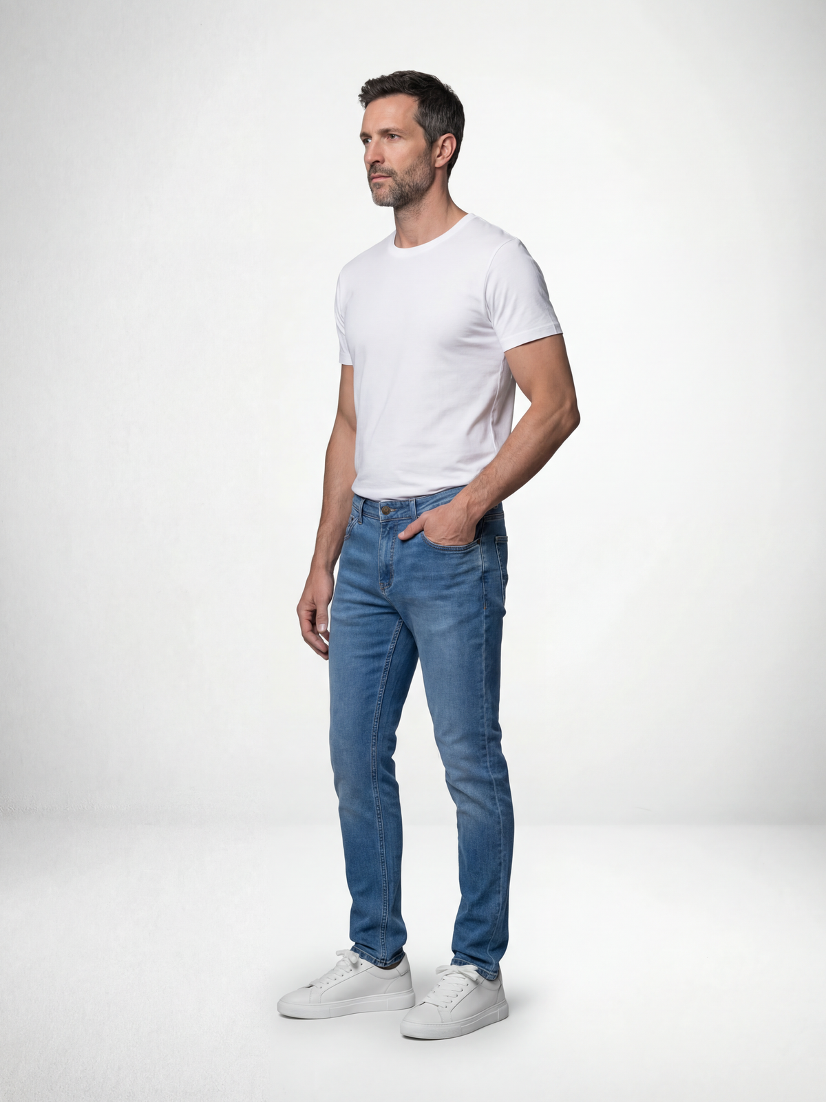 Tapered Fit Mirage Light Jean