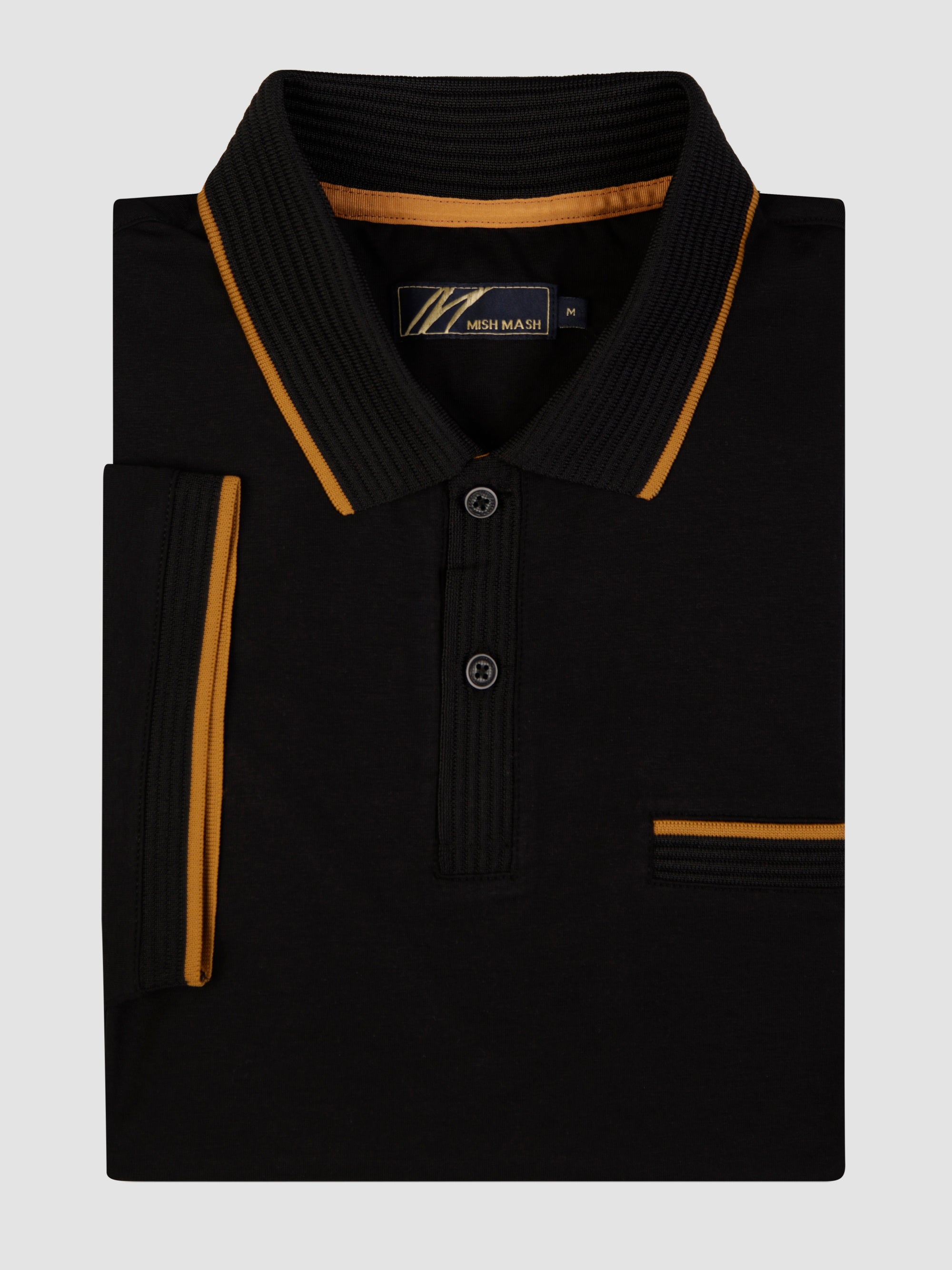 Tonto Black S/S Polo