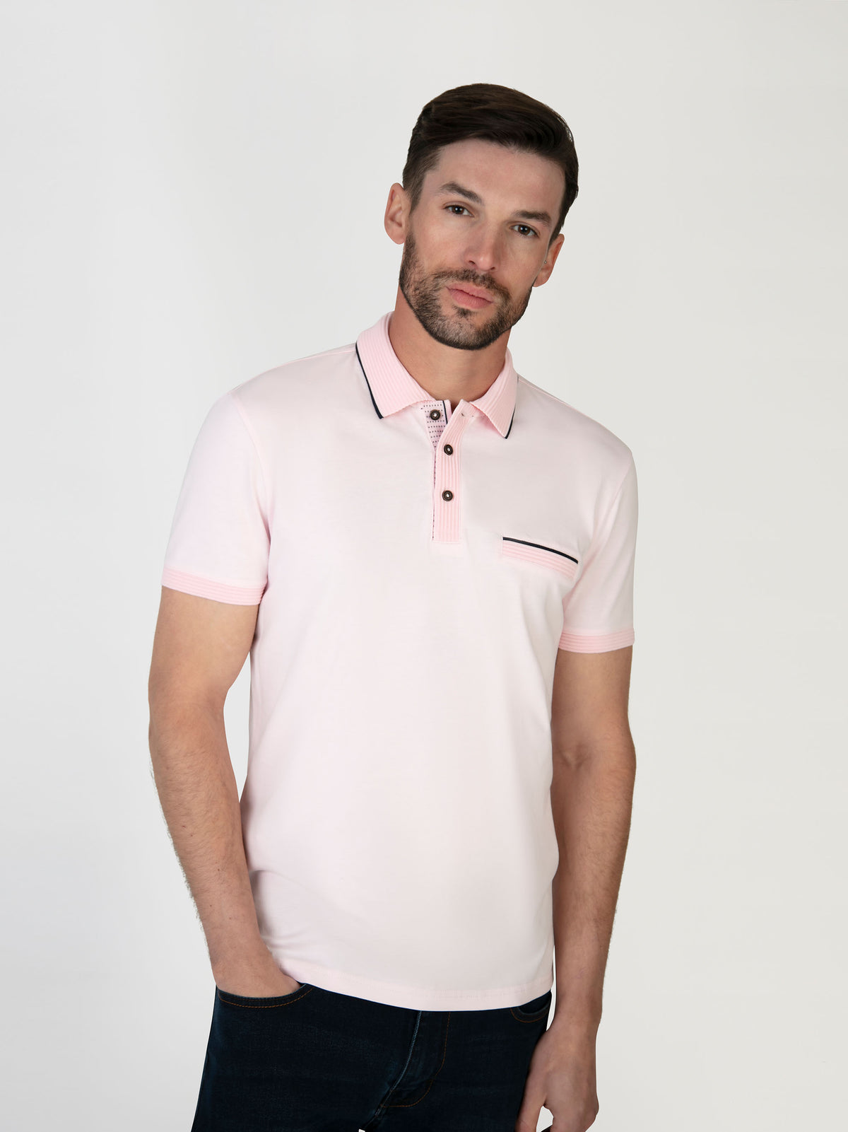 Tonto Pale Pink Polo