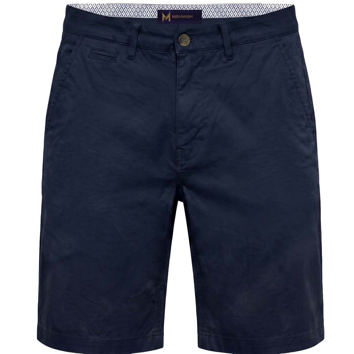 Mid Stretch Weymouth Navy Chino Shorts