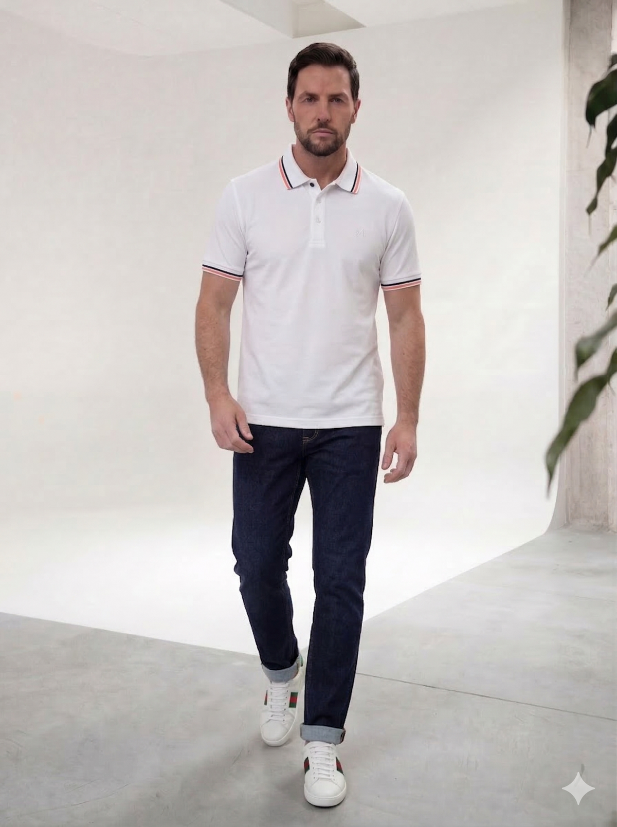 Sportivo White Polo