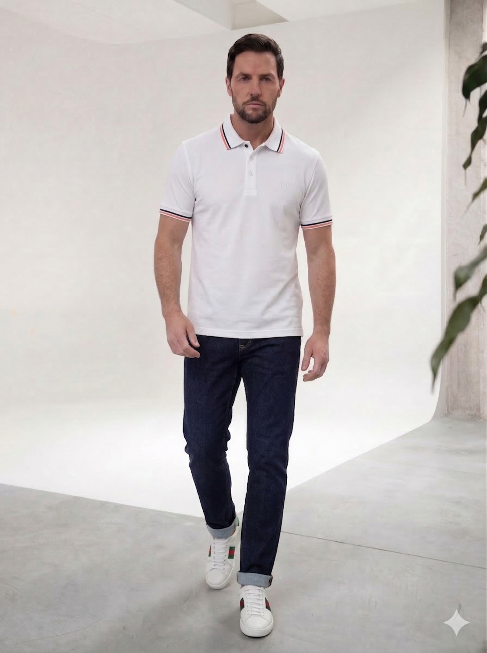 Sportivo White Polo