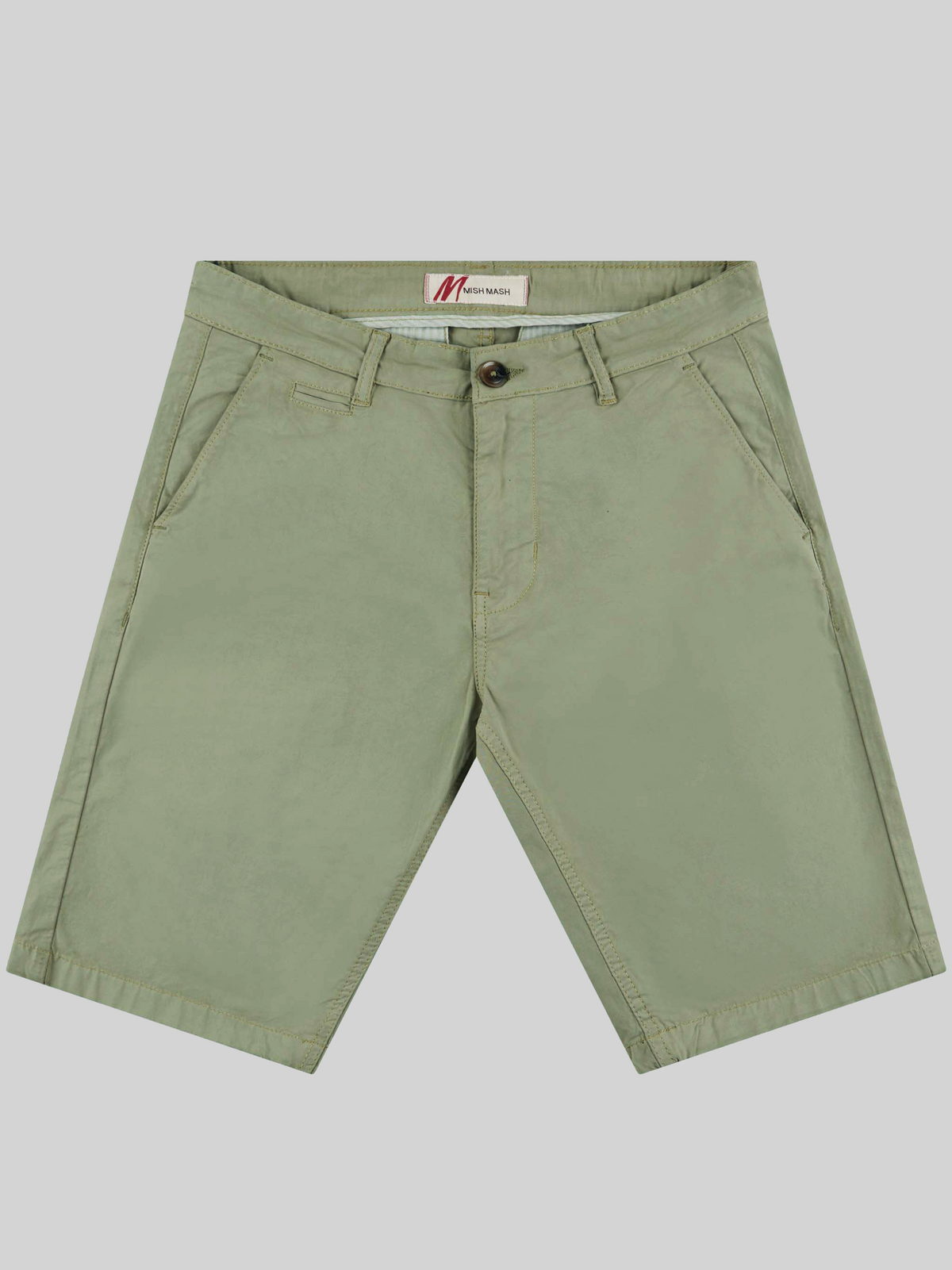 Mid Stretch Weymouth Dark Desert Sage Chino Short