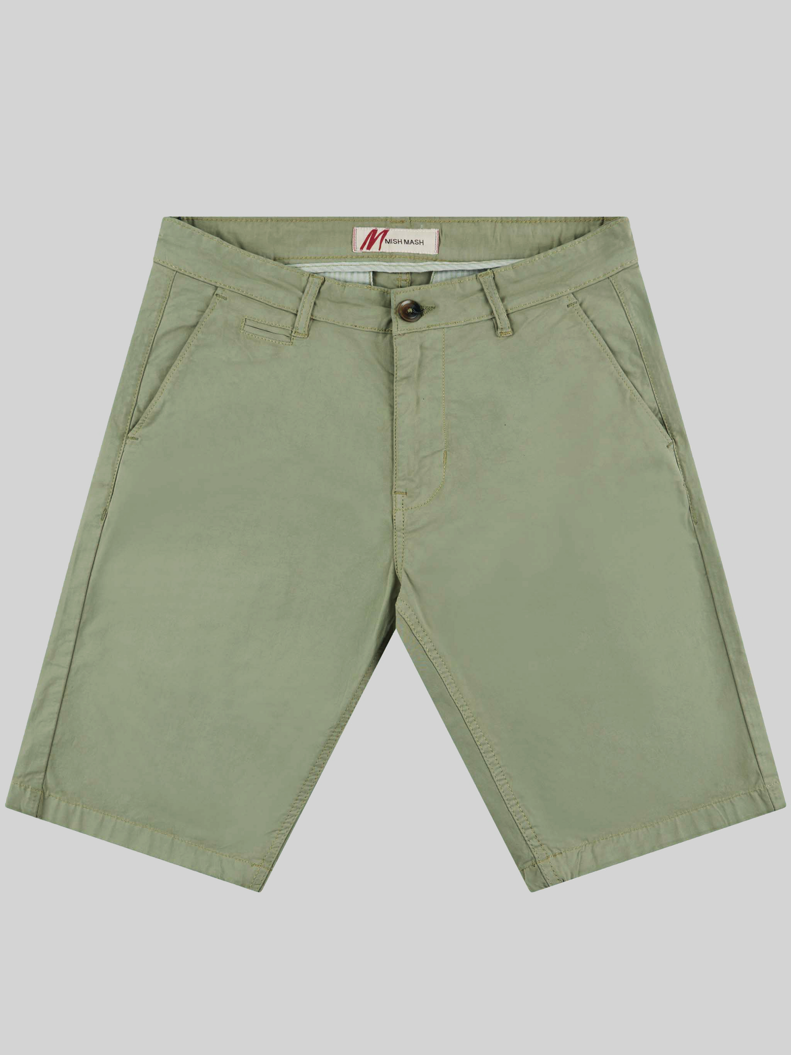 Mid Stretch Weymouth Dark Desert Sage Chino Short