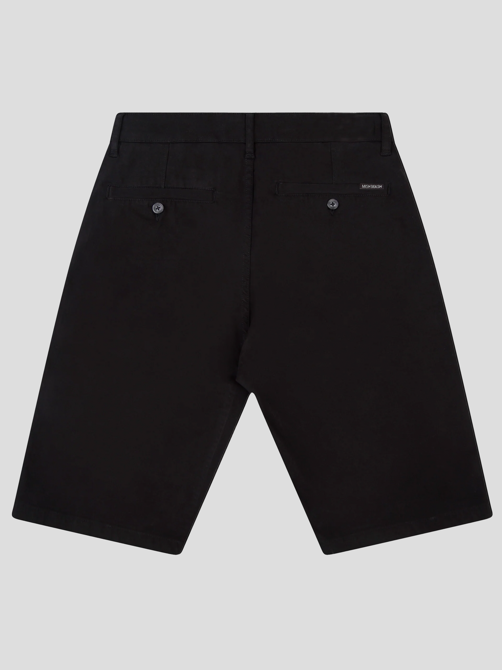 Mid Stretch Weymouth Black Chino Short