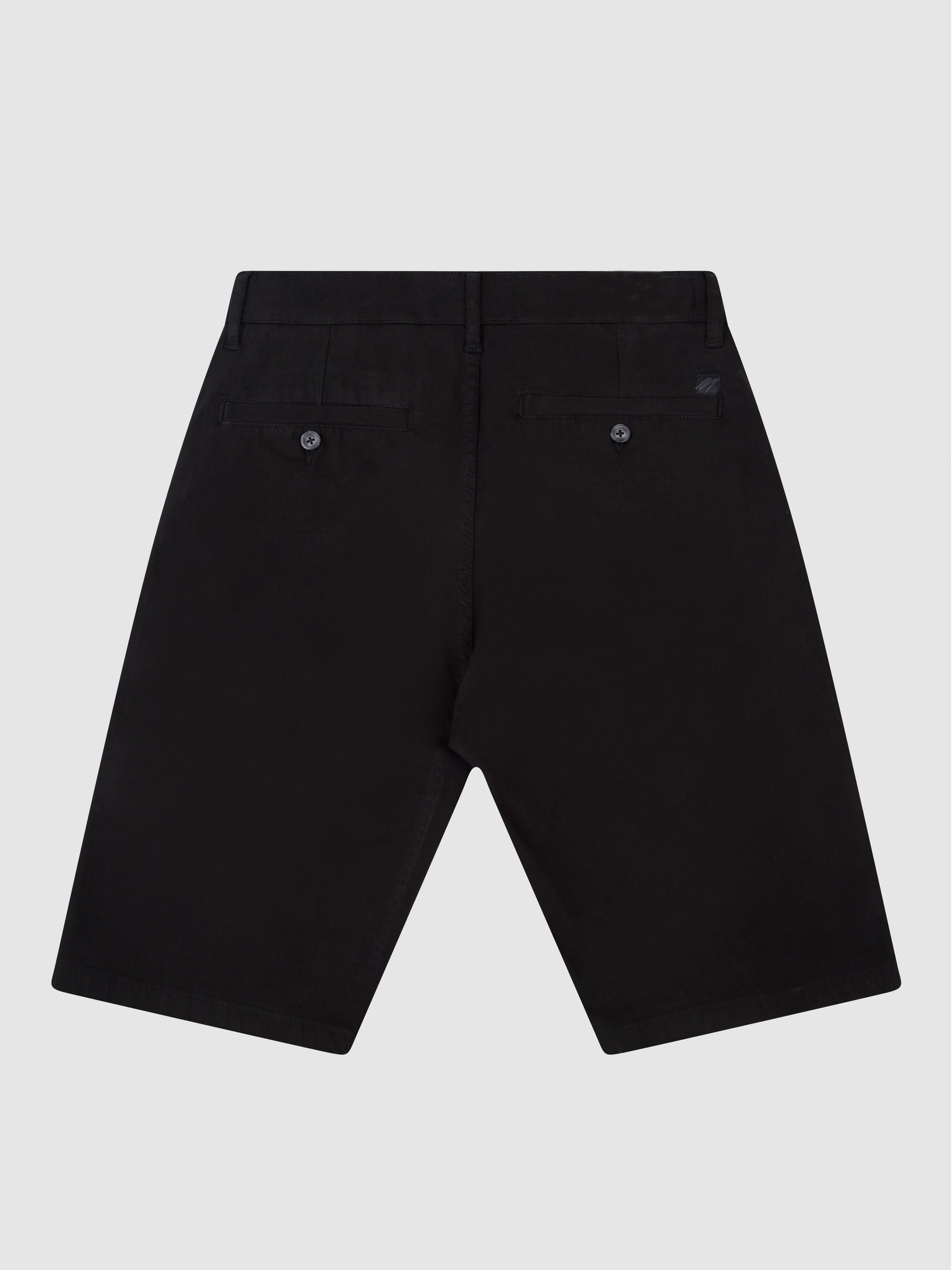Mid Stretch Weymouth Black Chino Short
