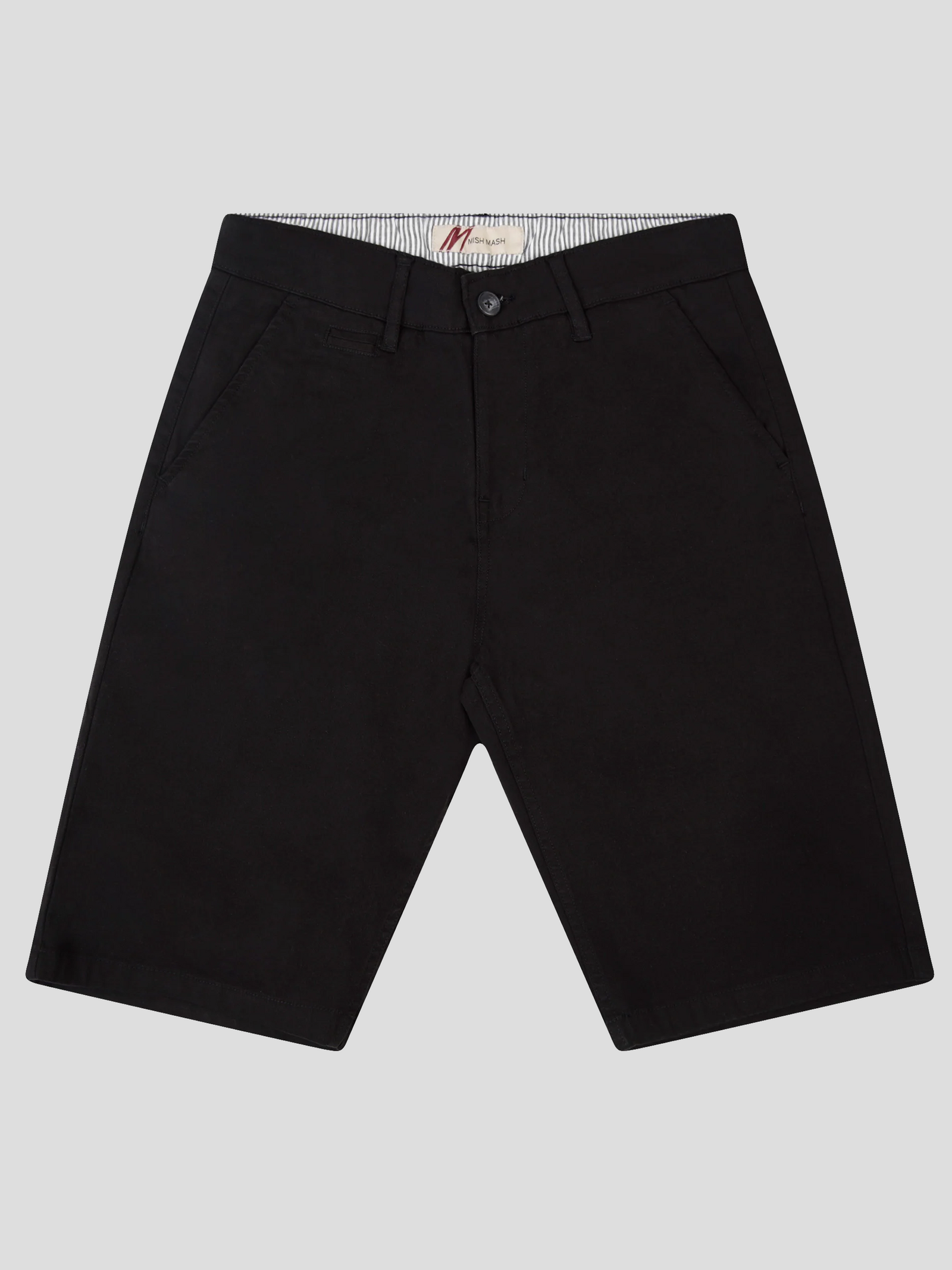 Mid Stretch Weymouth Black Chino Short