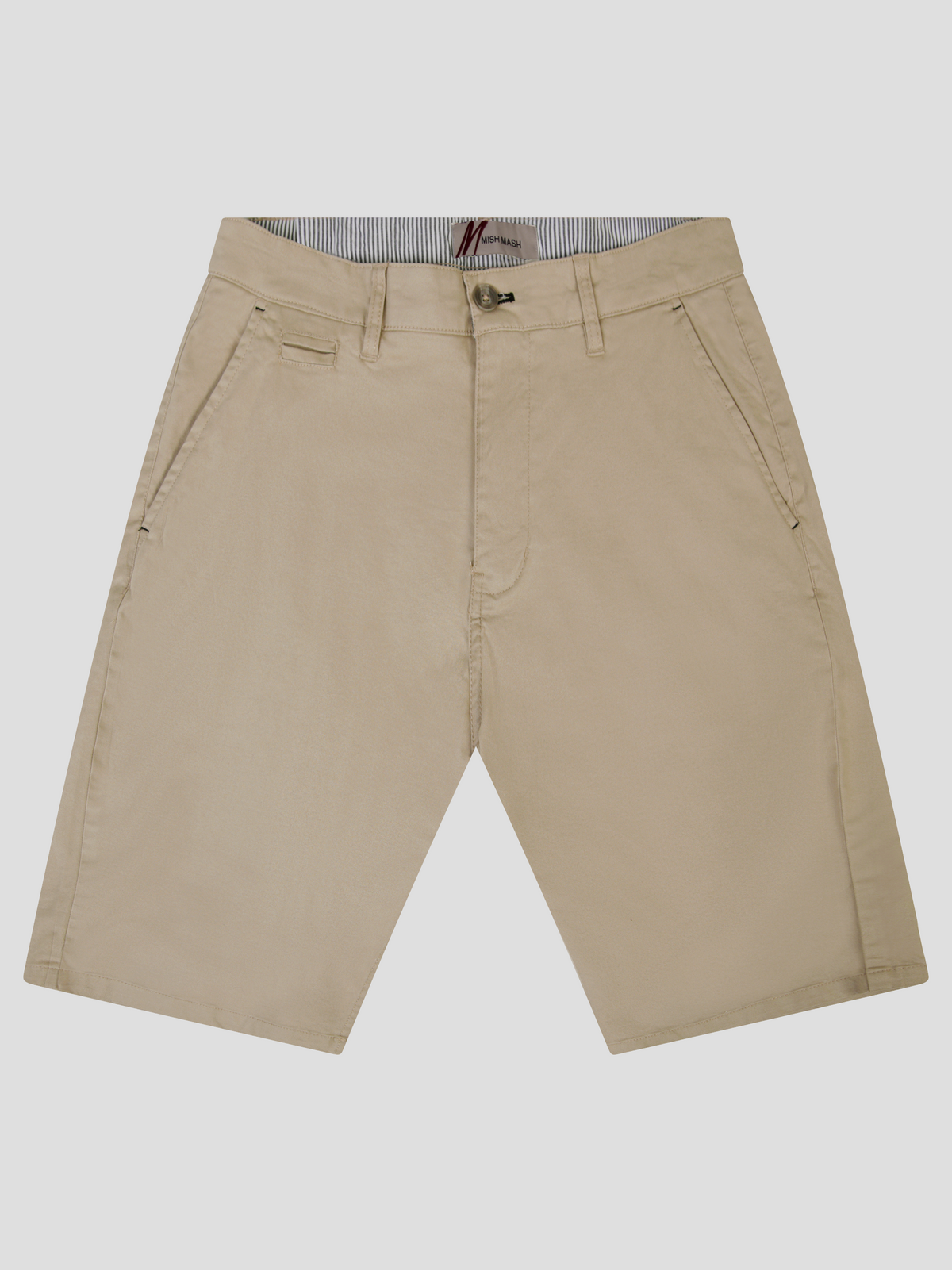 Mid Stretch Weymouth Stone Chino Shorts