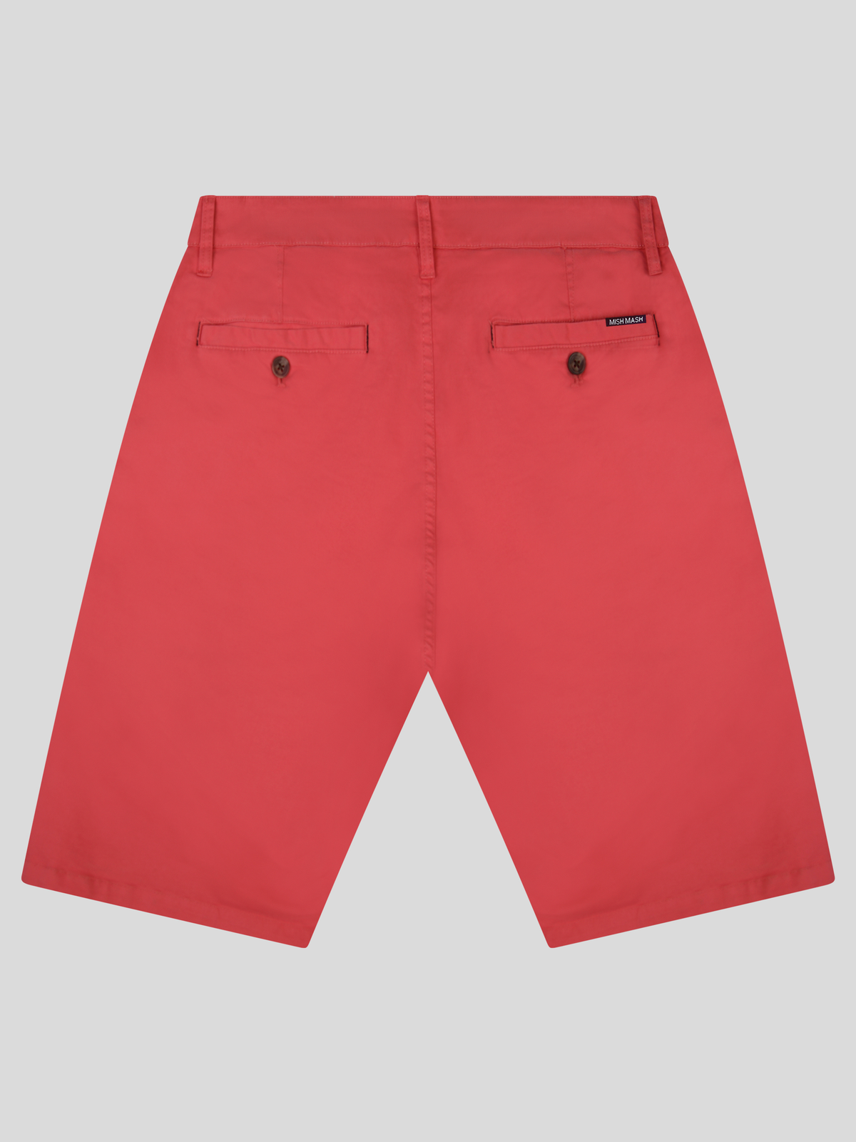 Mid Stretch Weymouth Washed Red Chino Shorts