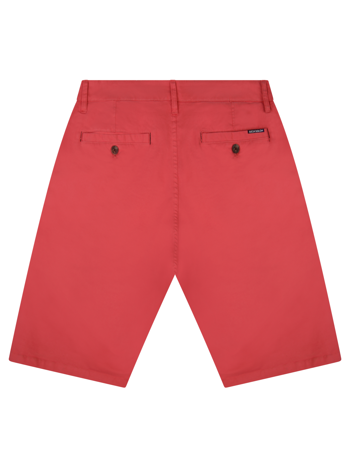Mid Stretch Weymouth Washed Red Chino Shorts