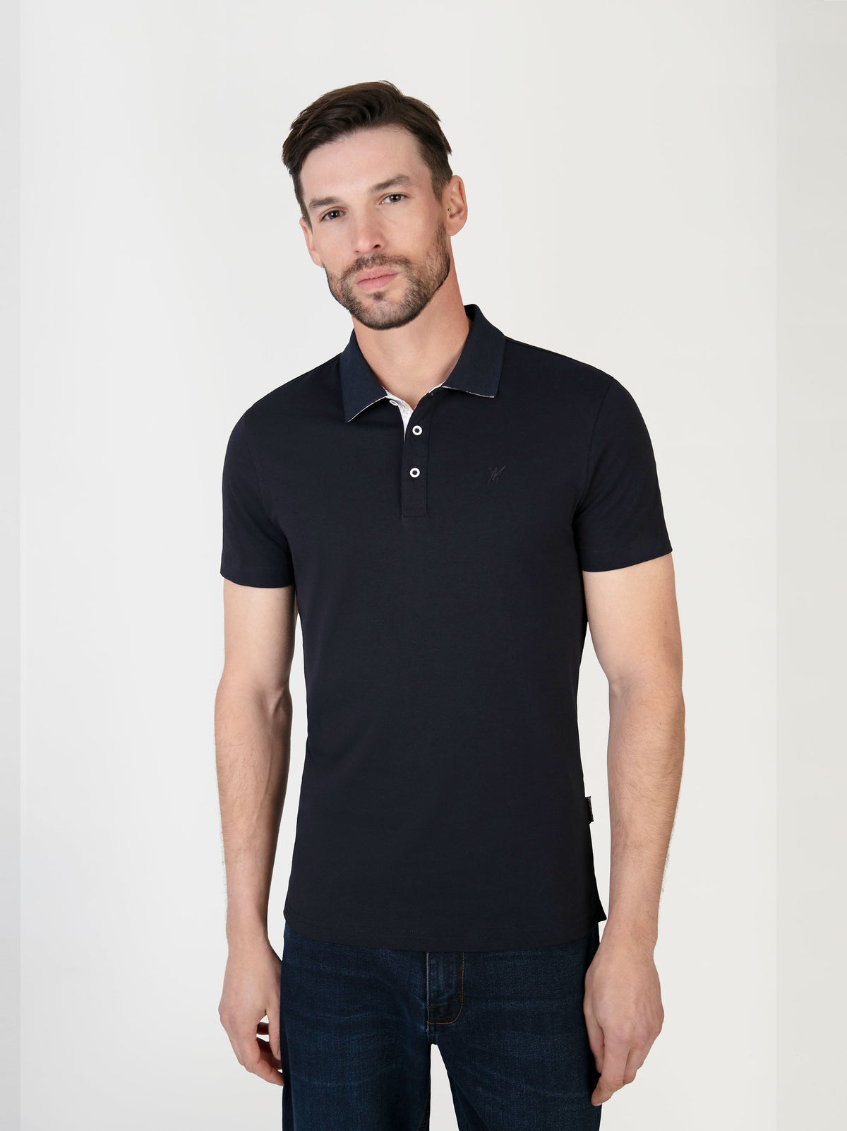 Zebra Navy Polo