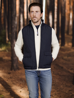 Adamite Navy Gillet