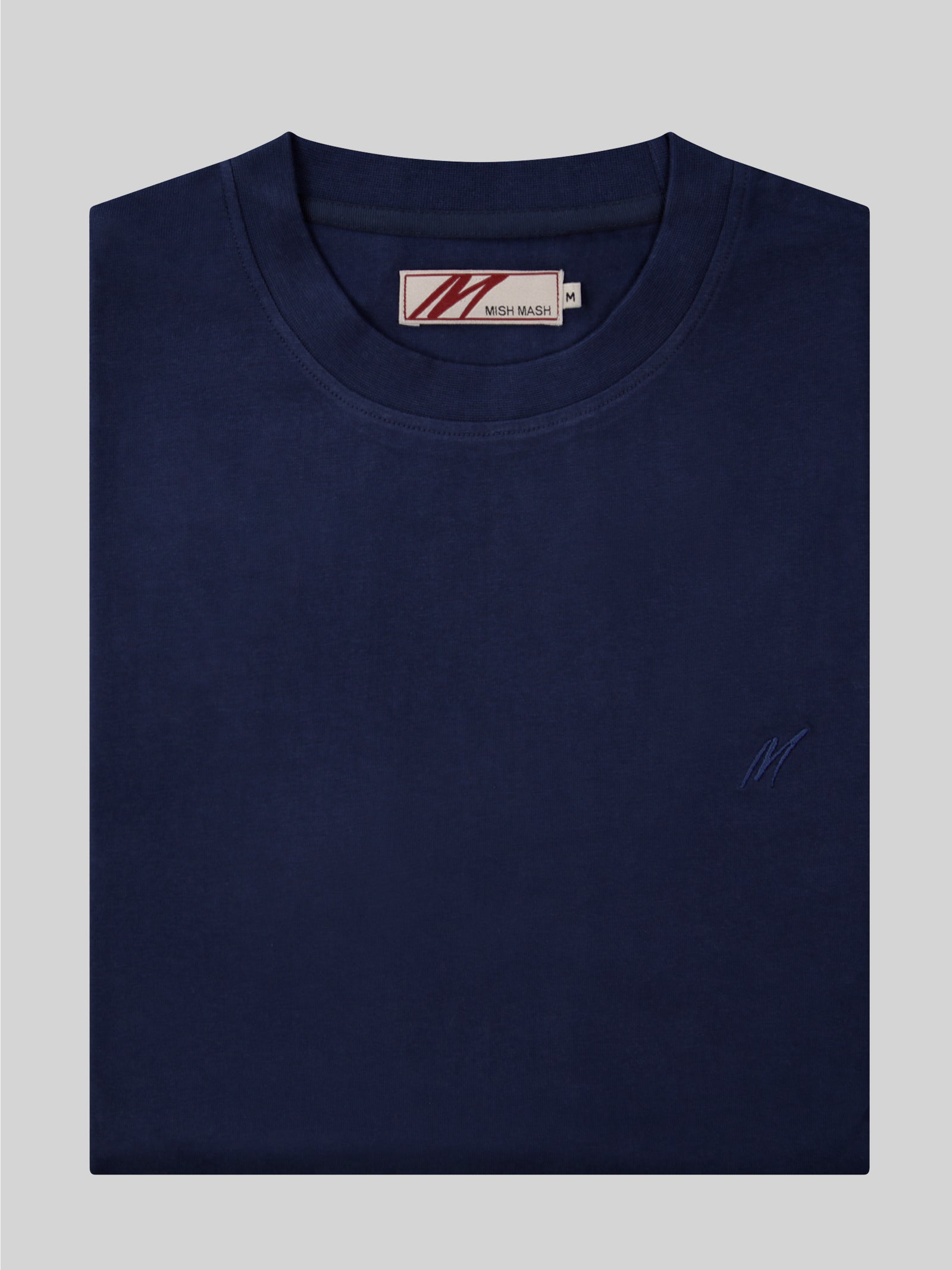 Organic cotton navy short sleeve t-shirt