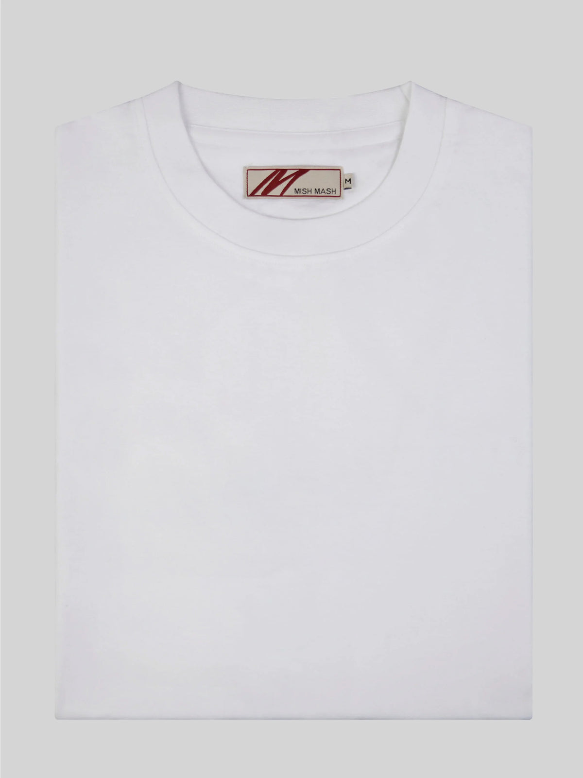 Organic cotton white short sleeve tshirt. Menswear UK