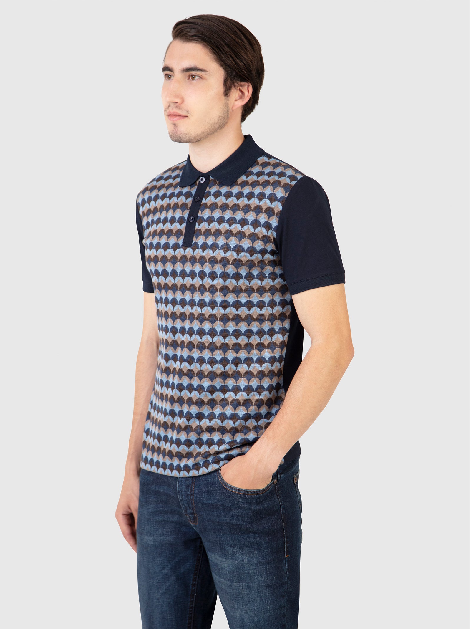 Regular Fit Avanti Navy Heritage Polo
