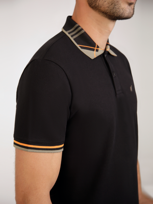 Bali Black S/S Polo