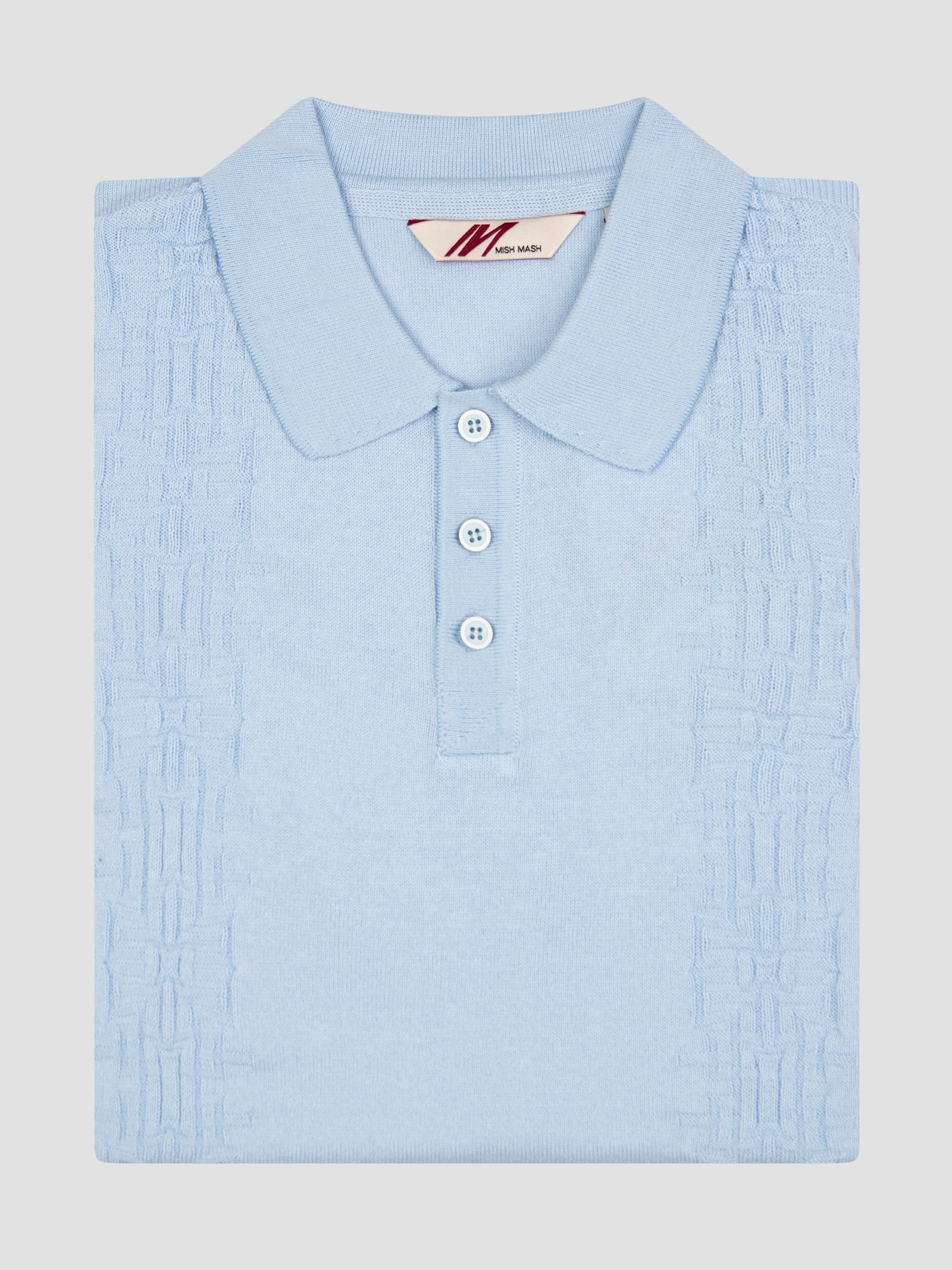 Boat Sky Blue Knit Polo