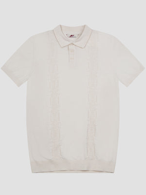 Boat Gardenia Knit Polo