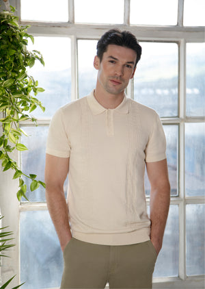 Boat Gardenia Knit Polo