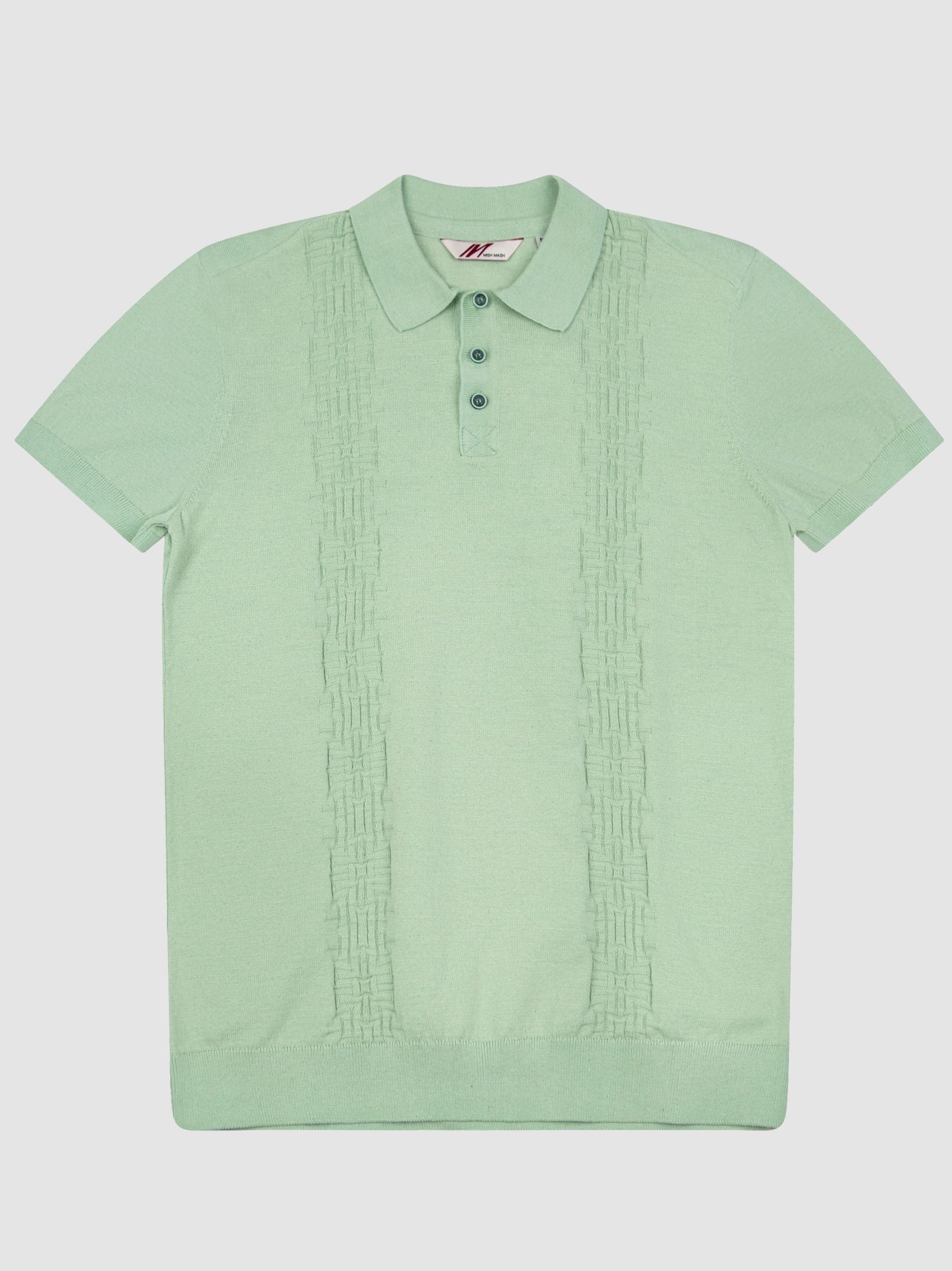 Boat Pistachio Knit Polo