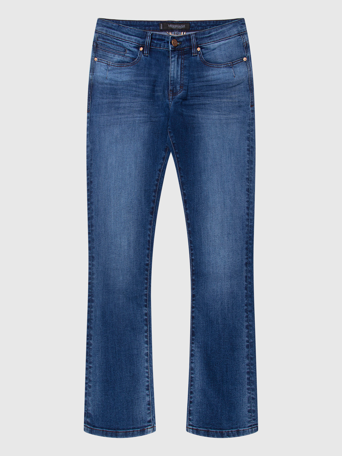 Bootcut (Flare) Fit Mid Stretch Bolivia Mid Denim Jeans