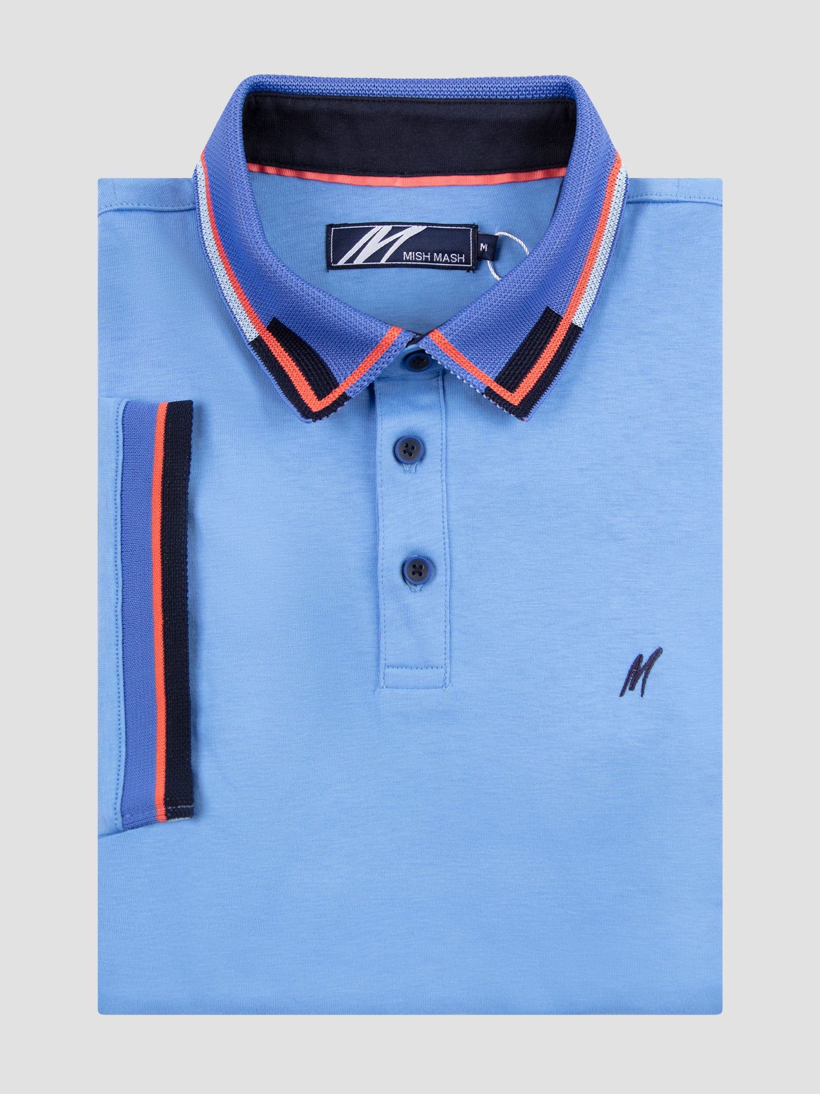 Carlo Blue Bonnet Polo