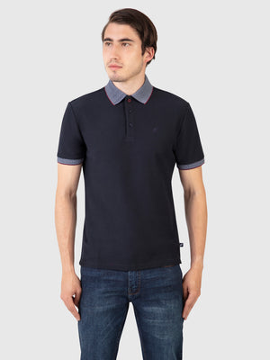 Regular Fit Chevy Navy Jersey Polo