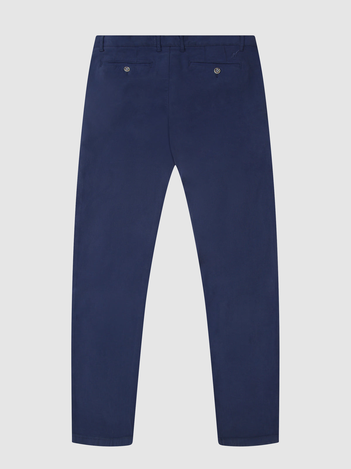 Tapered Fit Damage Navy Pant