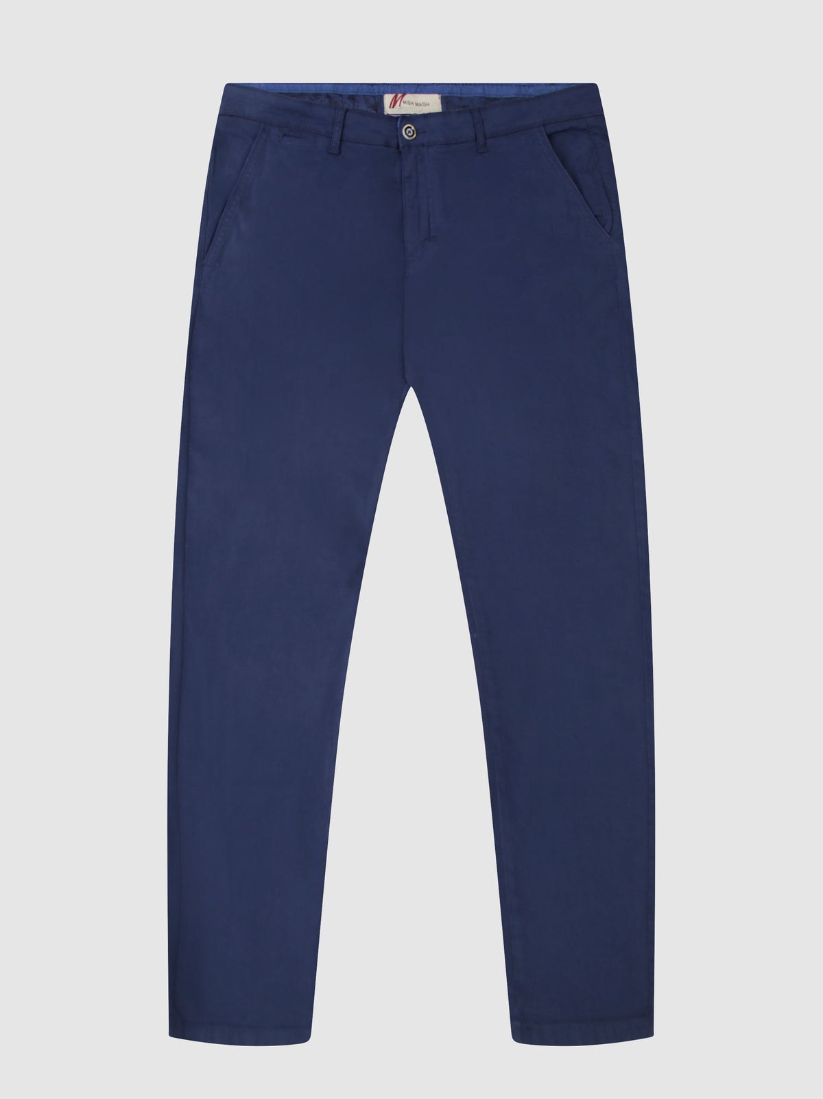 Tapered Fit Damage Navy Pant