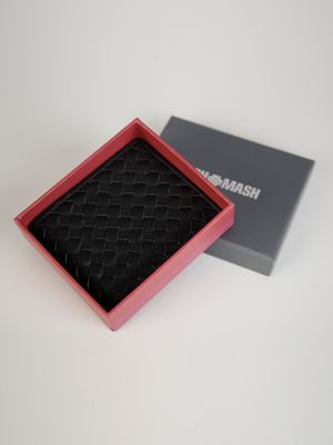 Dean Black Leather Wallet