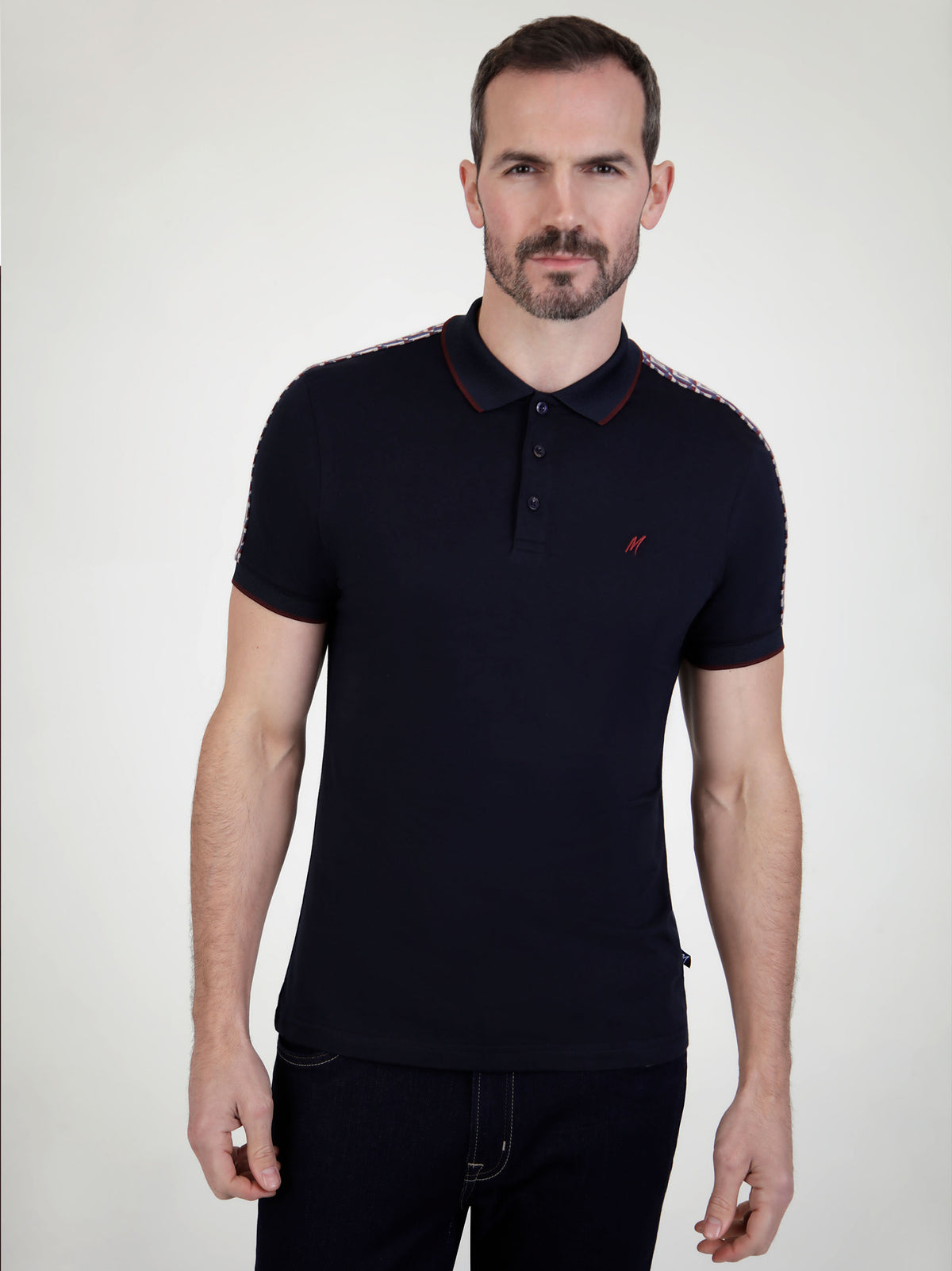 Delta Navy S/S Polo