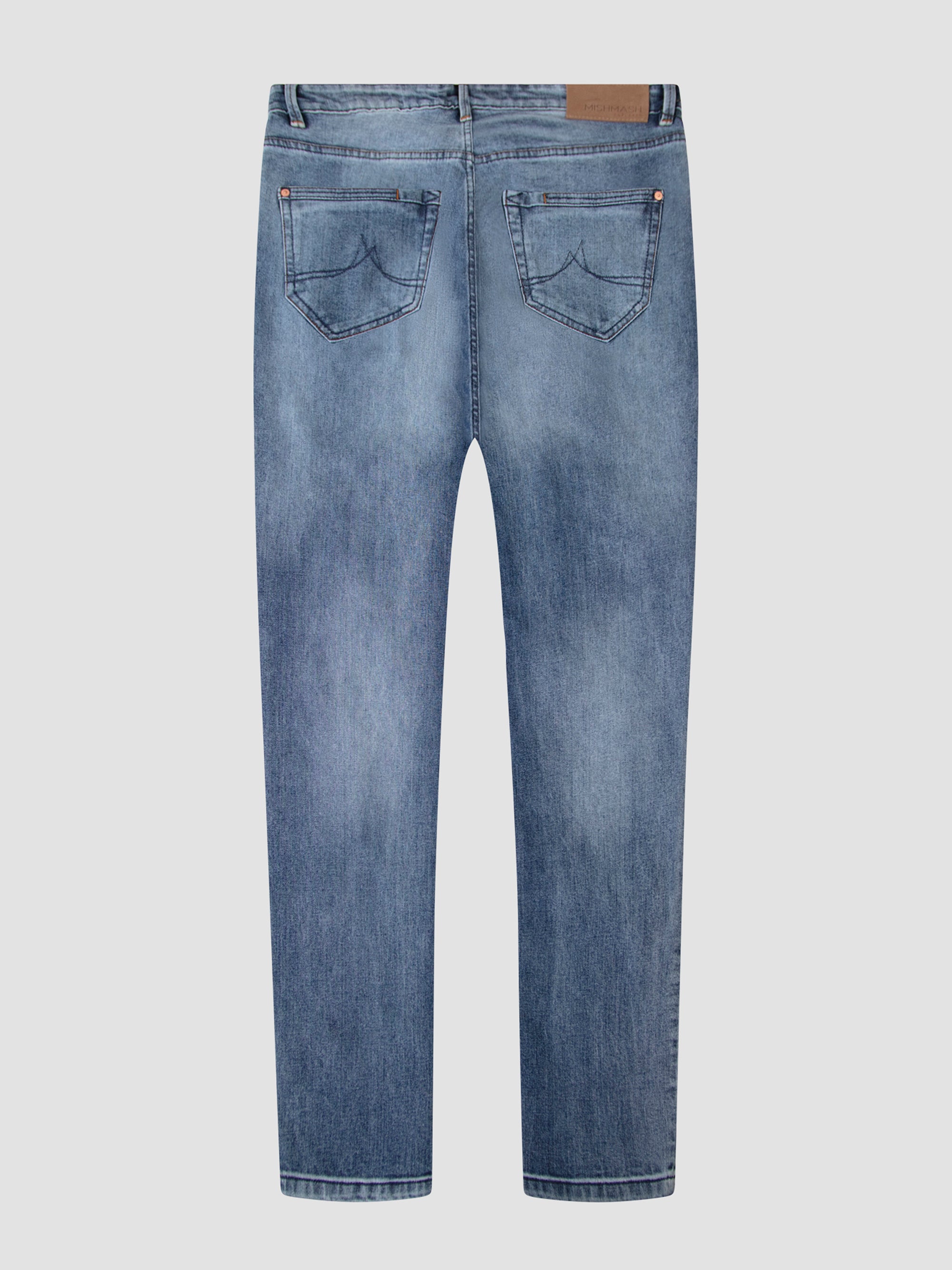 Tapered Fit Mid Stretch Gabbro Light Jeans